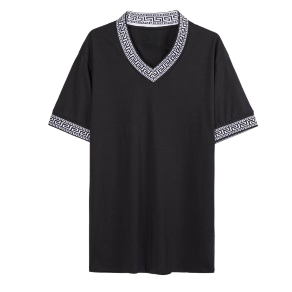 V-Neck T-Shirt Black VMT 2543