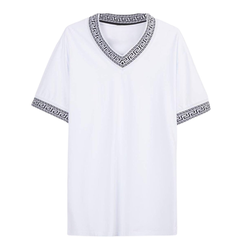 V-Neck T-Shirt White VMT 2543